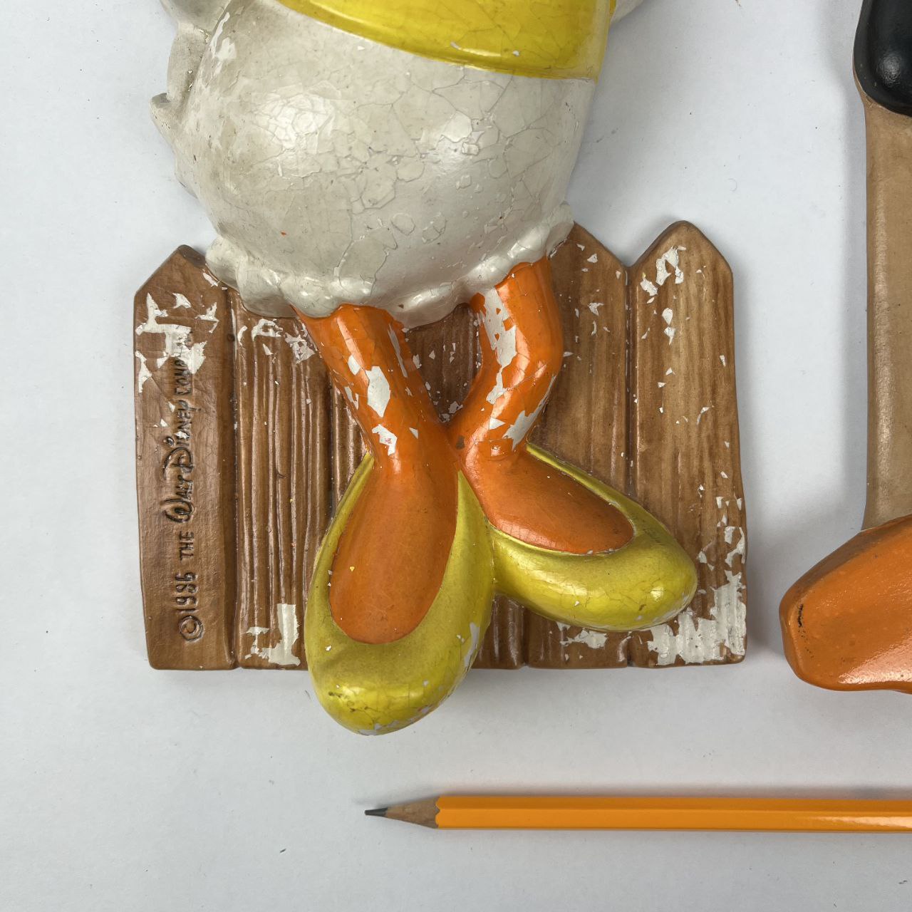 Coppia di statuette - Paperino e Paperina Disney