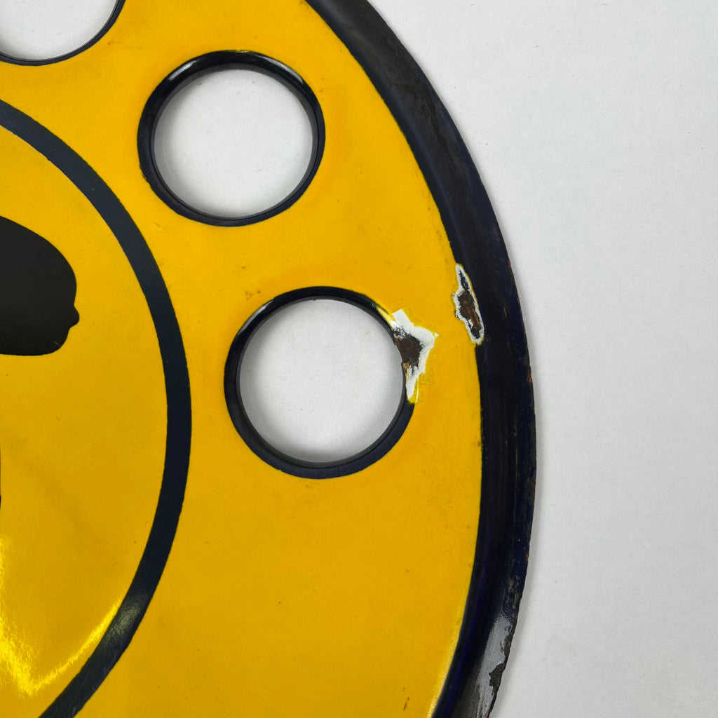 Insegna smaltata - Telefono SIP (Ø 33cm)