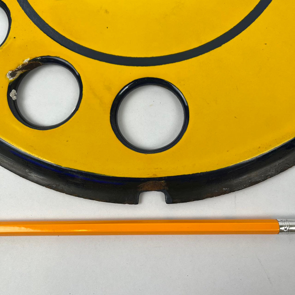 Insegna smaltata - Telefono SIP (Ø 33cm)