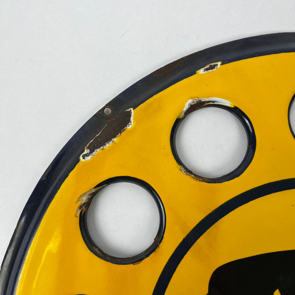 Insegna smaltata - Telefono SIP (Ø 33cm)