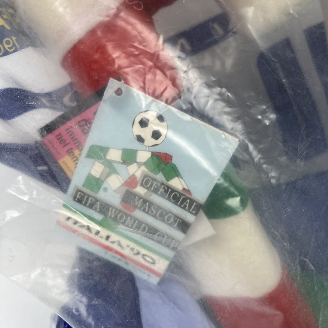 Mascotte in pezza - “Ciao” Italia '90