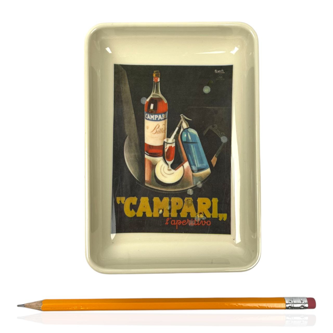 Posacenere pubblicitario - Campari l'Aperitivo | Anni '60