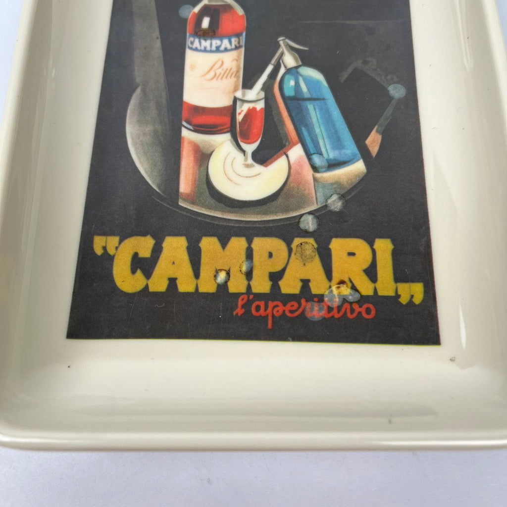Posacenere pubblicitario - Campari l'Aperitivo | Anni '60
