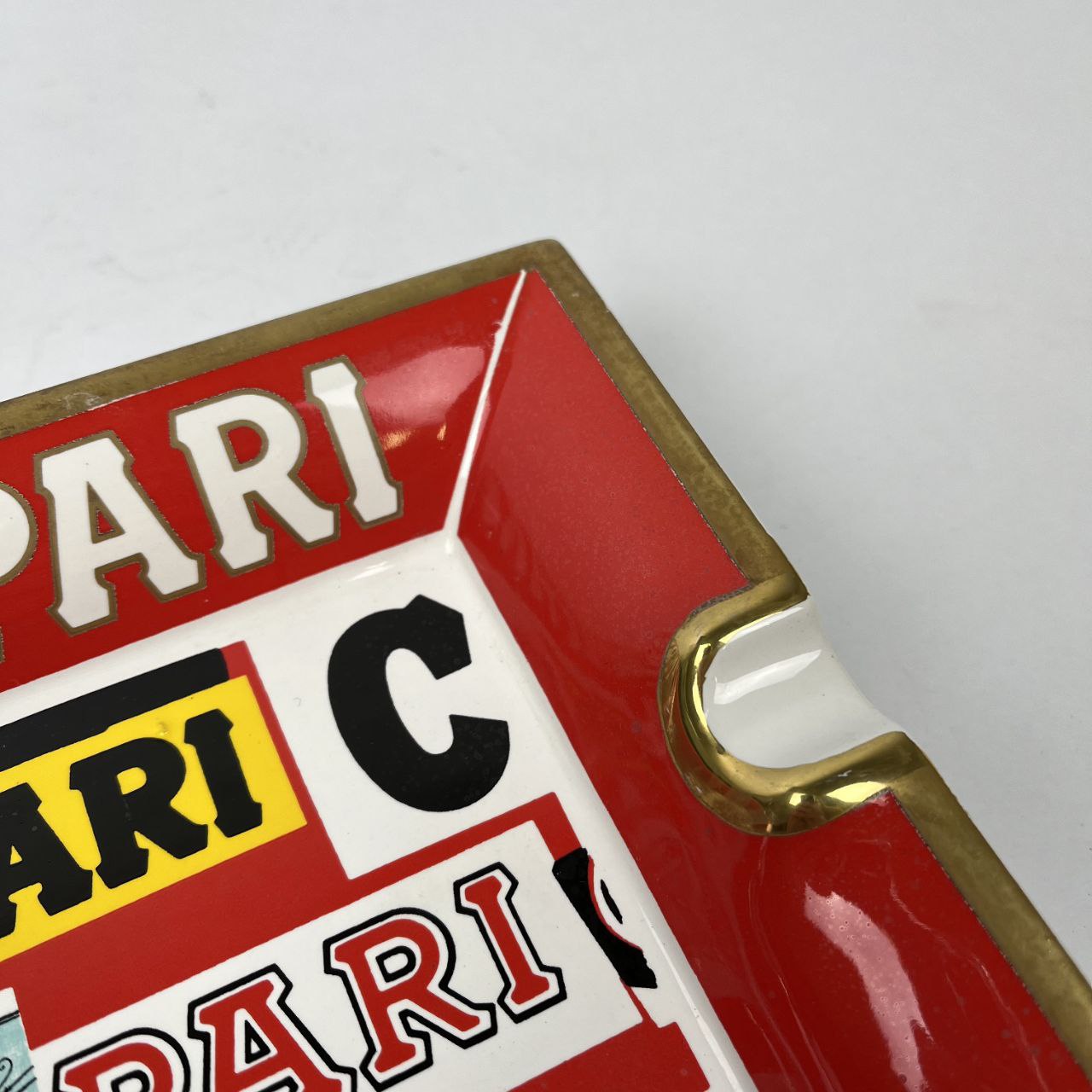 Posacenere pubblicitario - Campari "Il Manifesto" by Bruno Munari