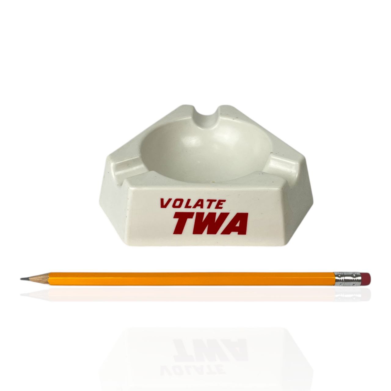 Posacenere pubblicitario - Volate TWA | Anni '60