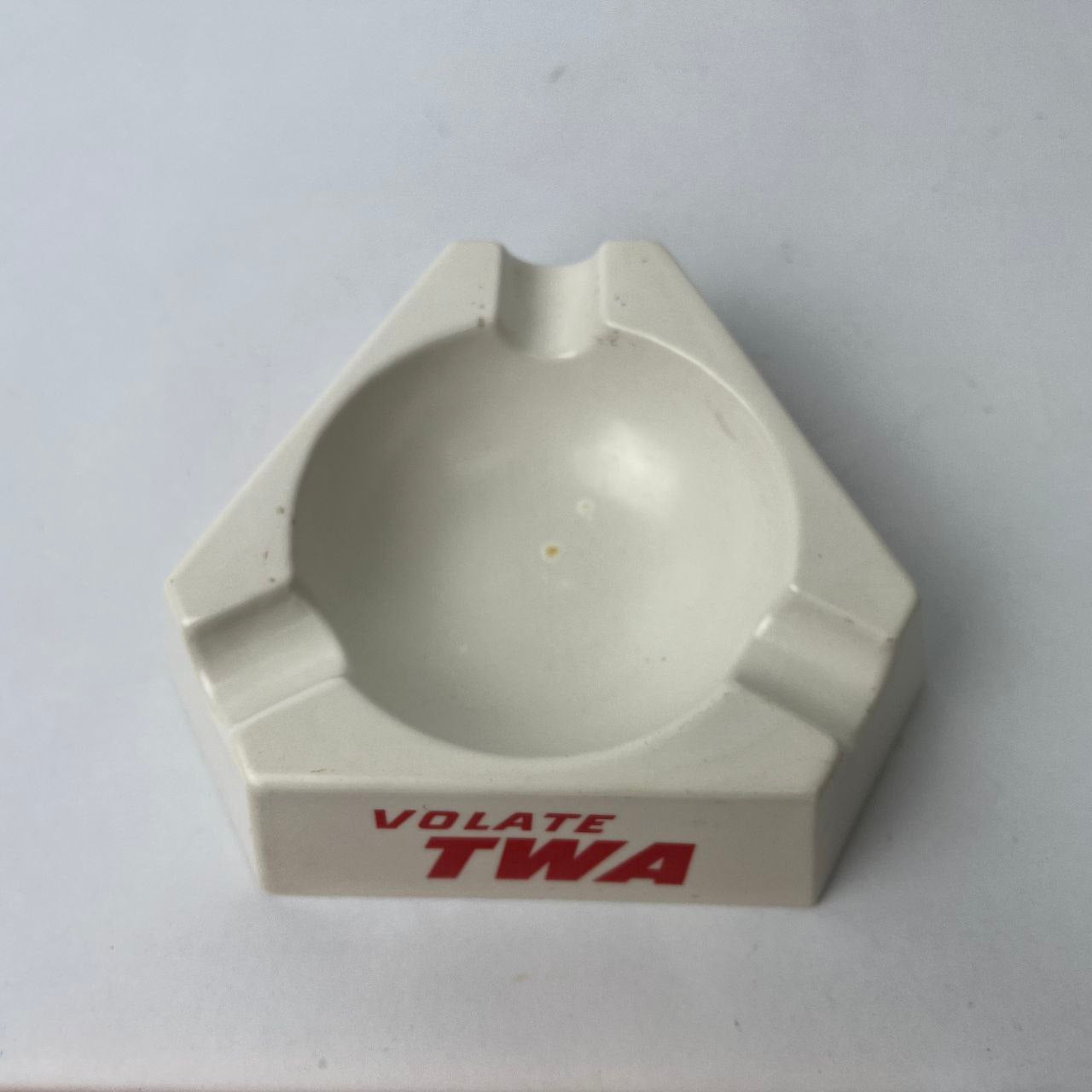 Posacenere pubblicitario - Volate TWA | Anni '60