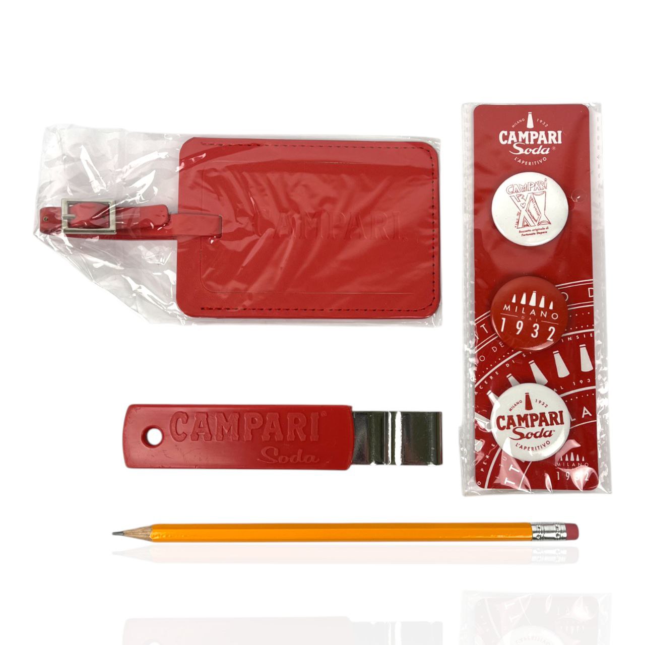 Set di Gadget Pubblicitari Campari