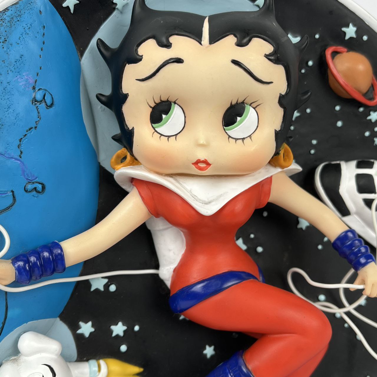 Piatto a rilievo Betty Boop - Astronaut Betty | 1999