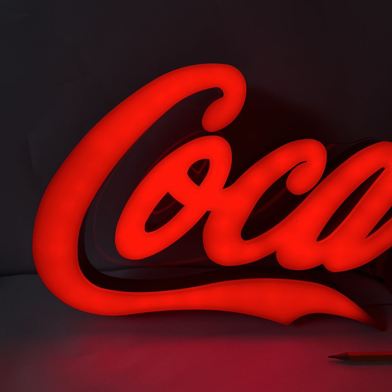Insegna luminosa Coca-Cola (71 cm)