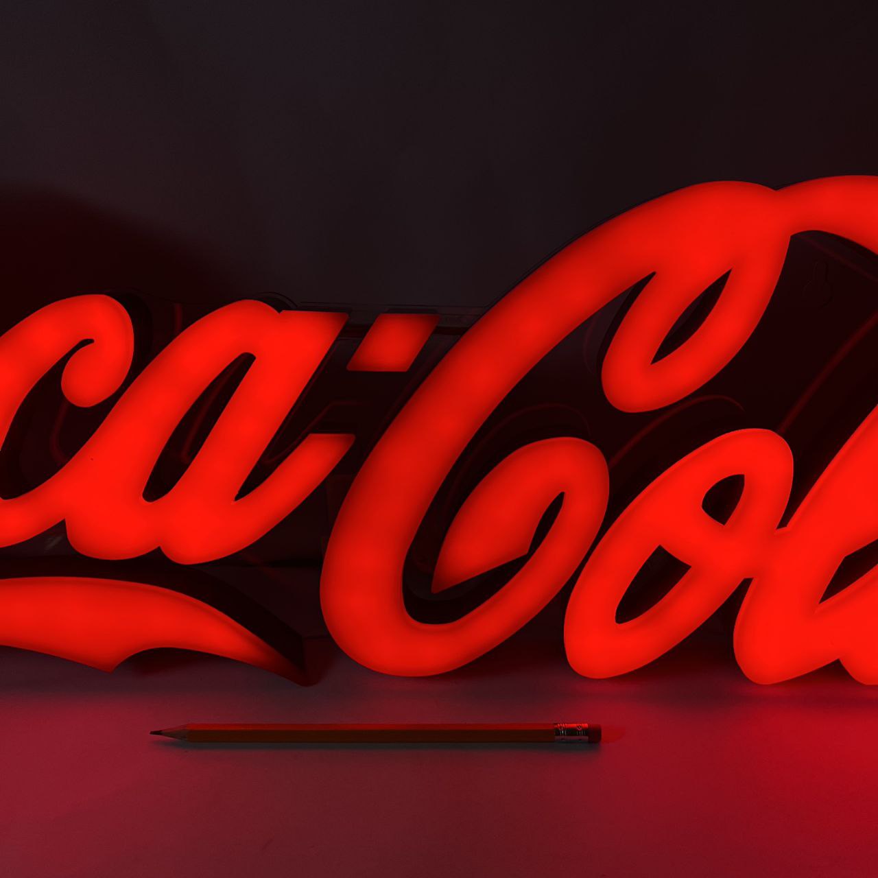 Insegna luminosa Coca-Cola (71 cm)