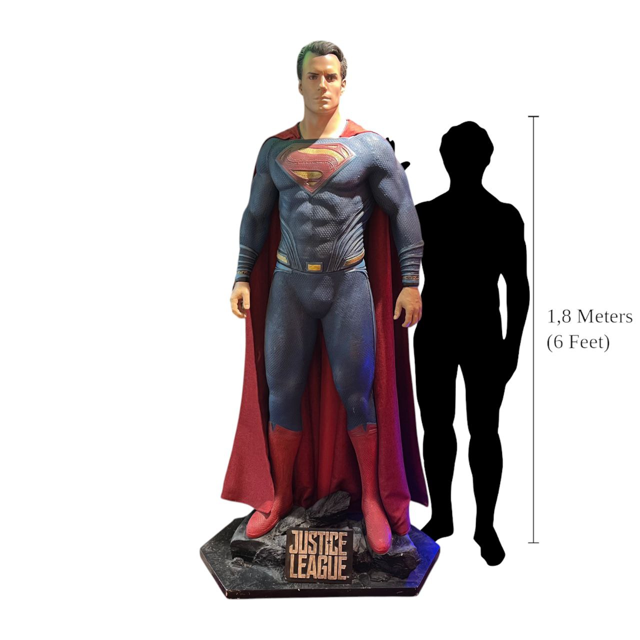 Statua Life-Size Superman Justice League - Omox 2016