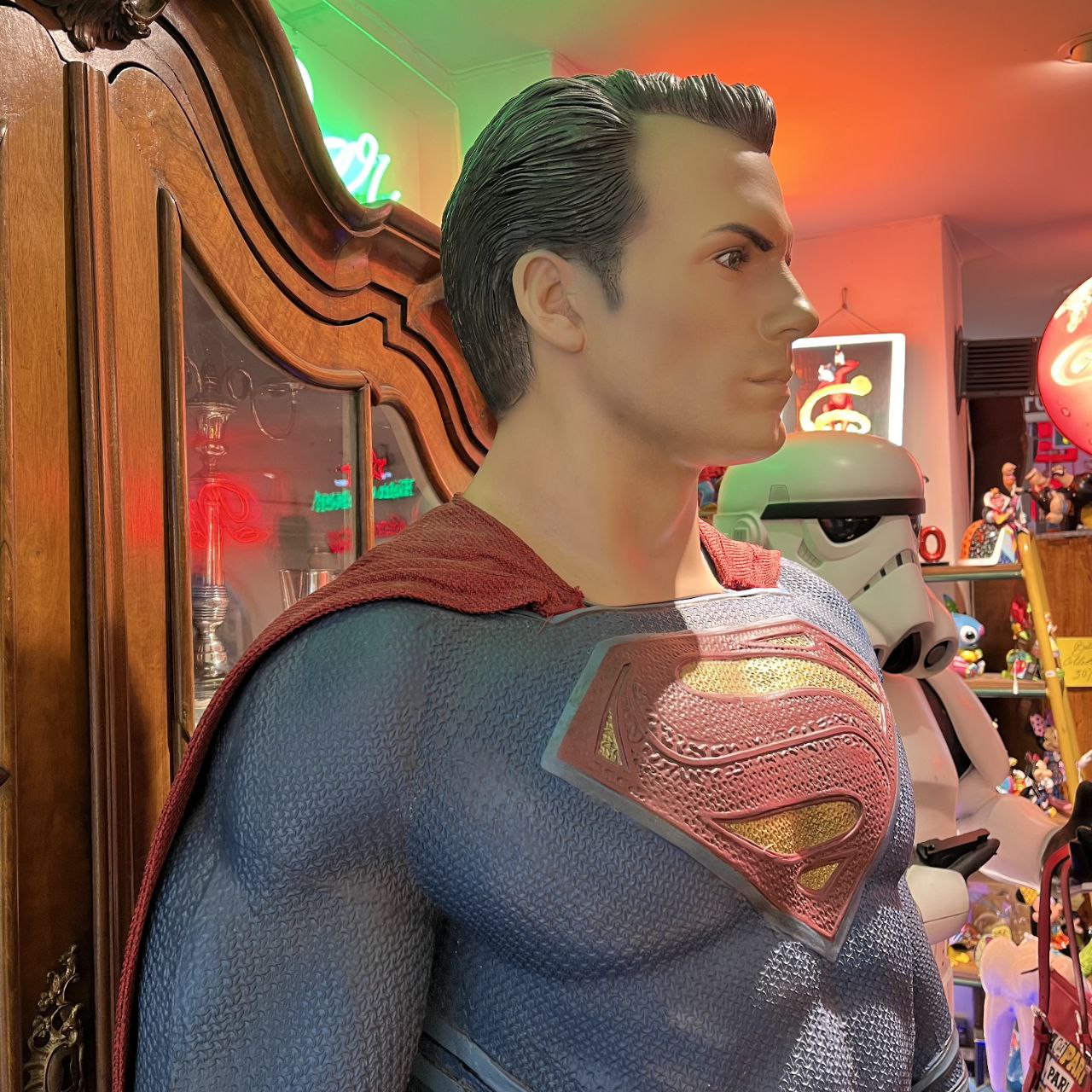 Statua Life-Size Superman Justice League - Omox 2016