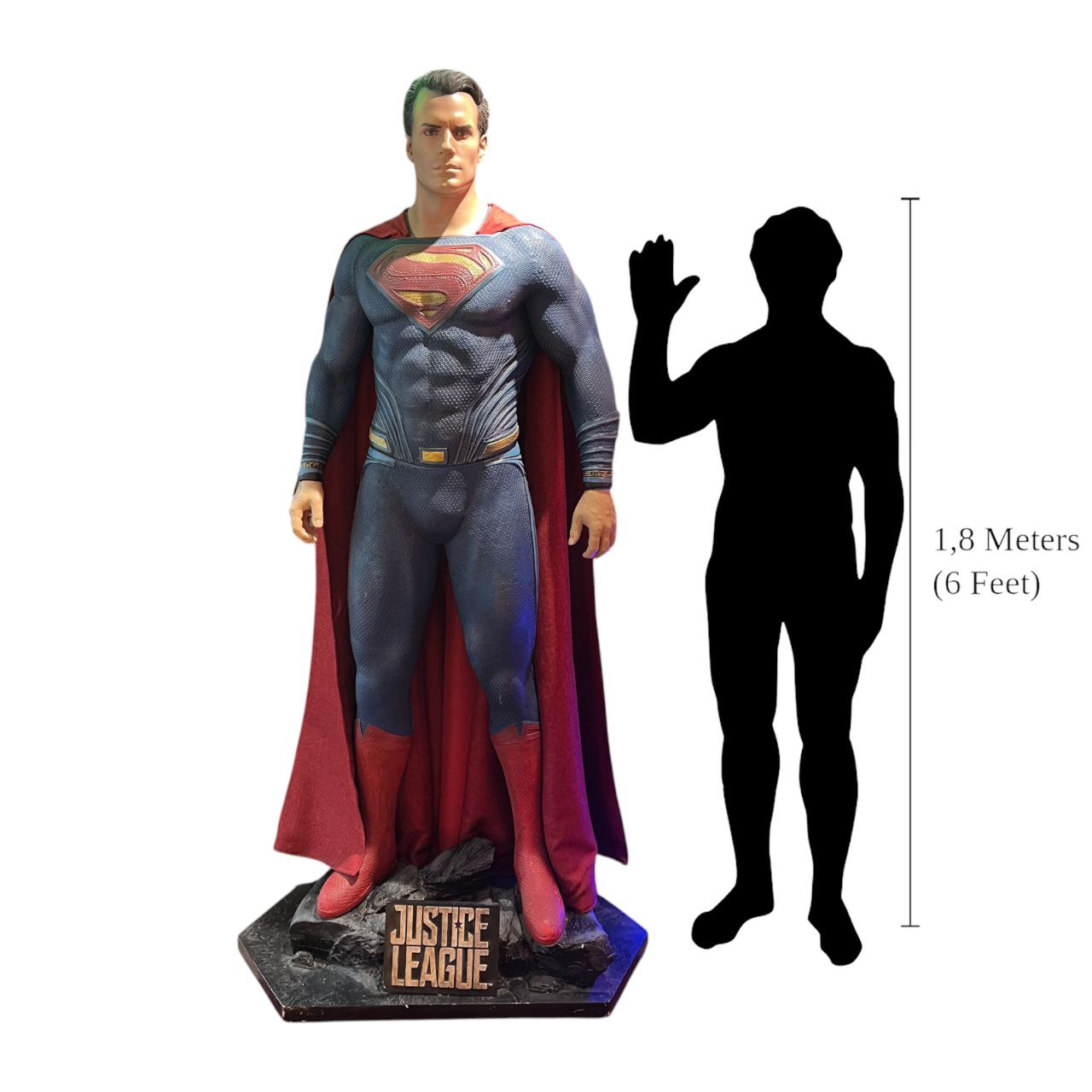 Statua Life-Size Superman Justice League - Omox 2016