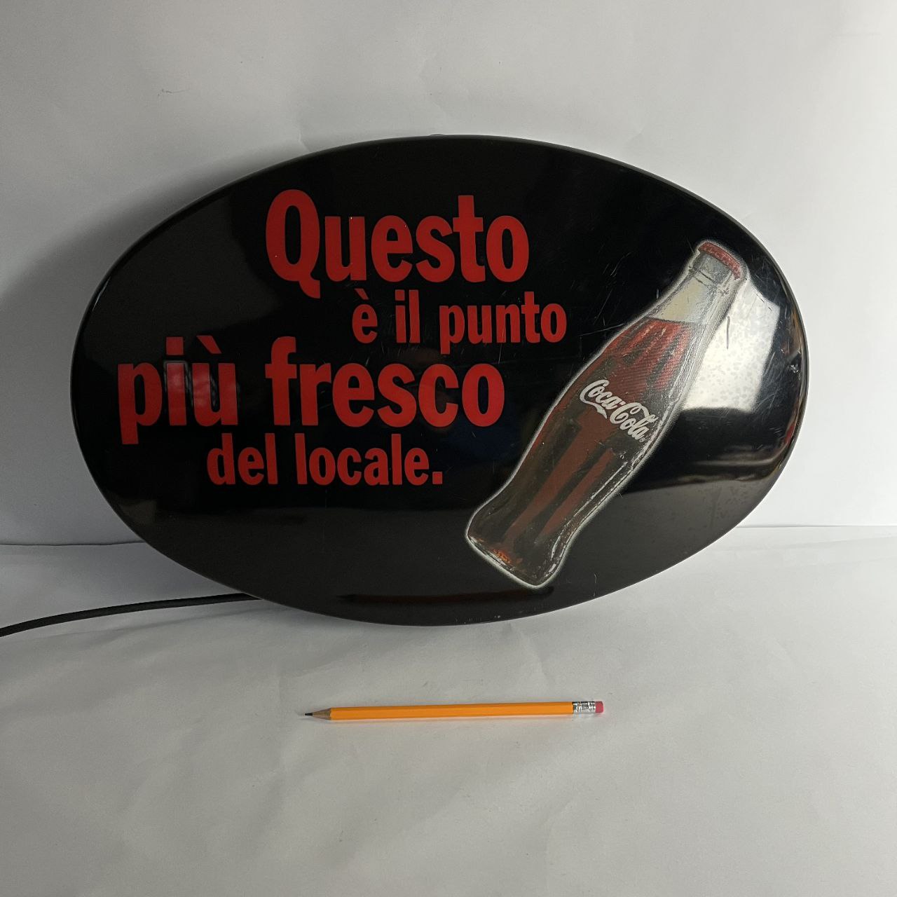 Insegna luminosa Coca-Cola - Questo è il punto più fresco del locale