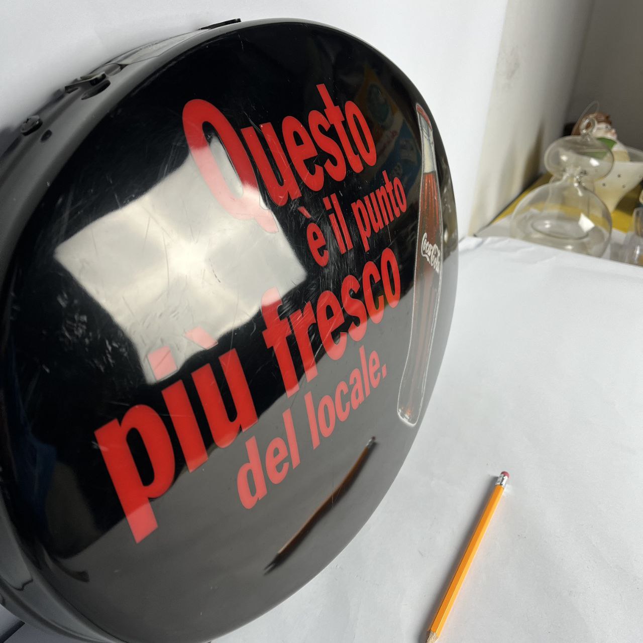 Insegna luminosa Coca-Cola - Questo è il punto più fresco del locale