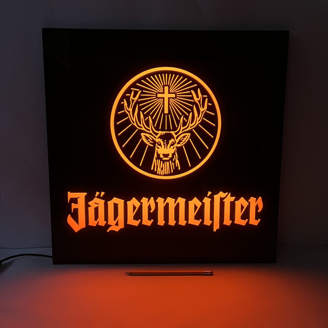 Insegna luminosa Jägermeister