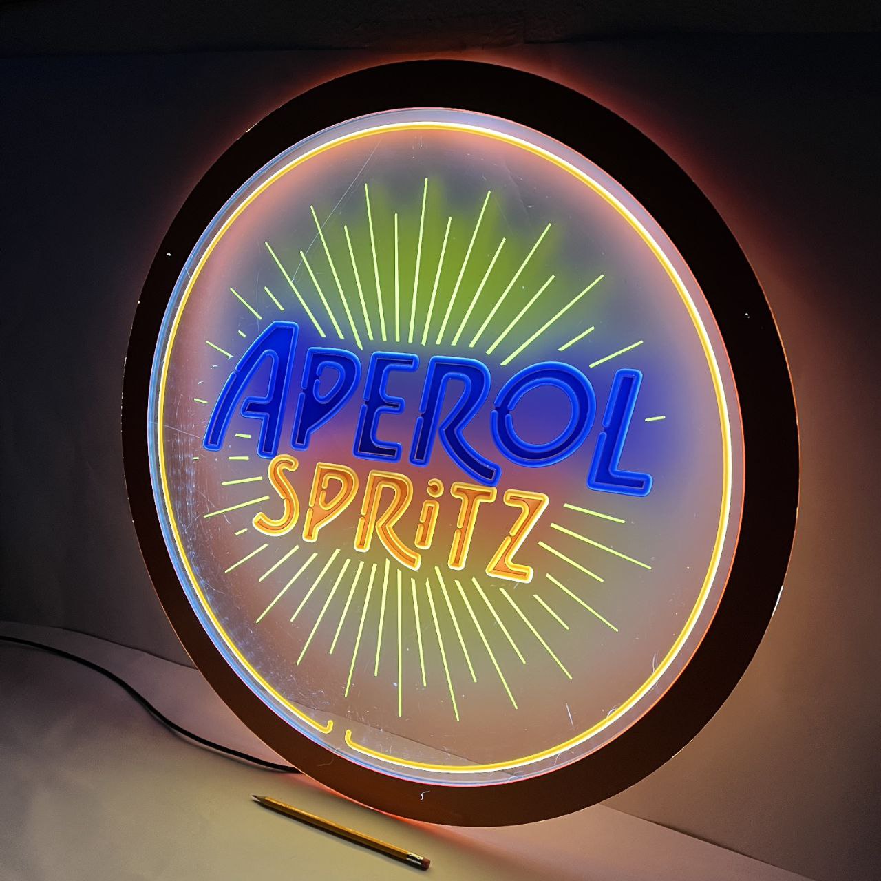 Insegna luminosa Aperol Spritz