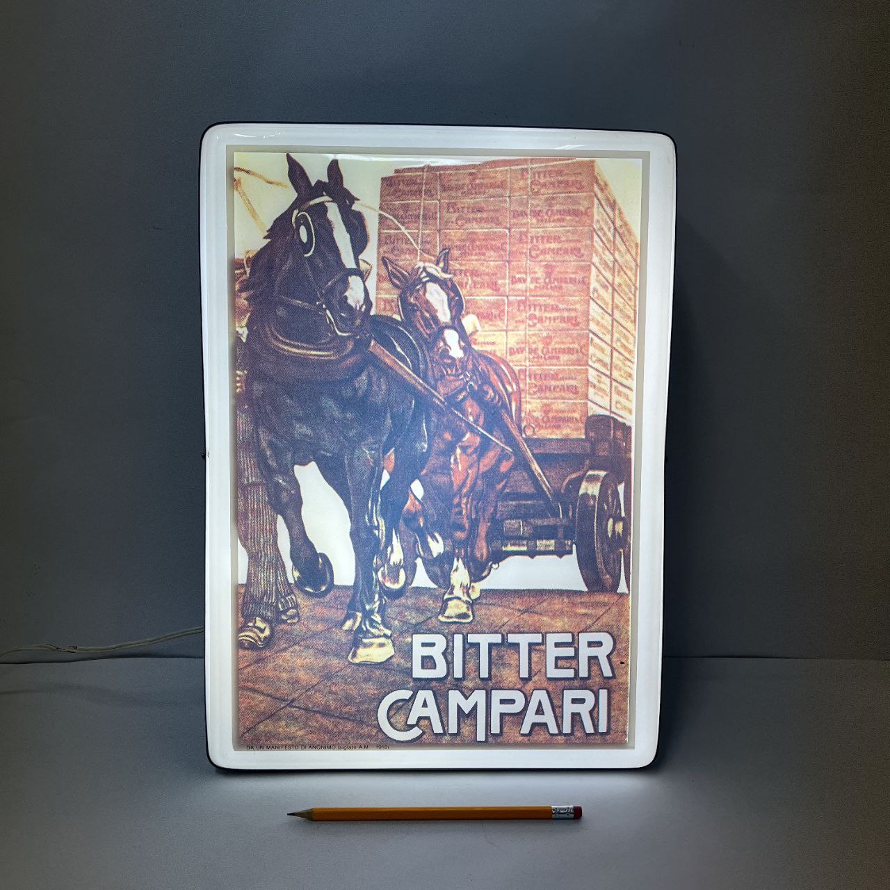 Insegna luminosa Bitter Campari | Anni '70