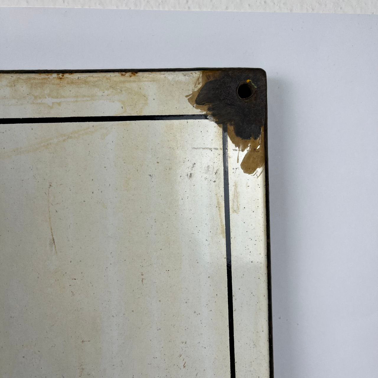 Insegna smaltata - Posto di Socorso | Anni '50