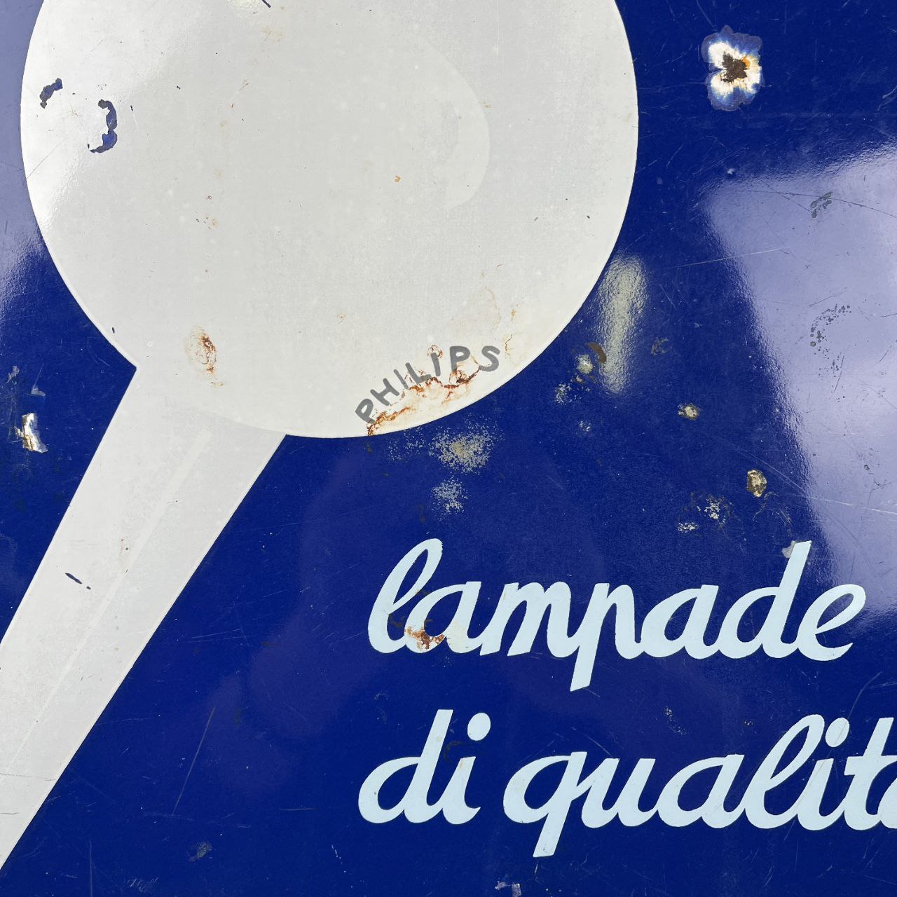 Insegna smaltata - Philips Lampade di Qualità