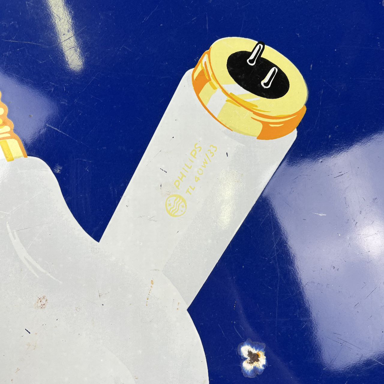 Insegna smaltata - Philips Lampade di Qualità