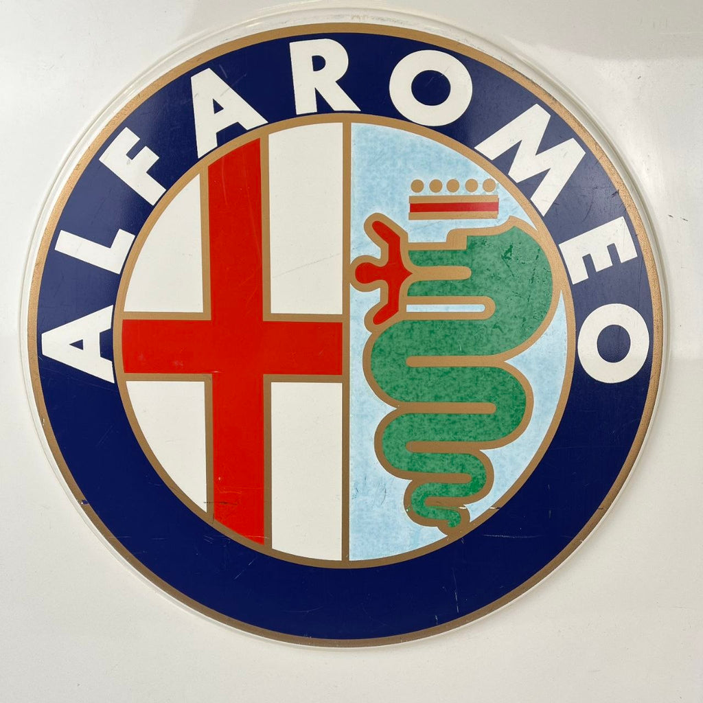 Sign - Alfa Romeo Body Shop | 1980s