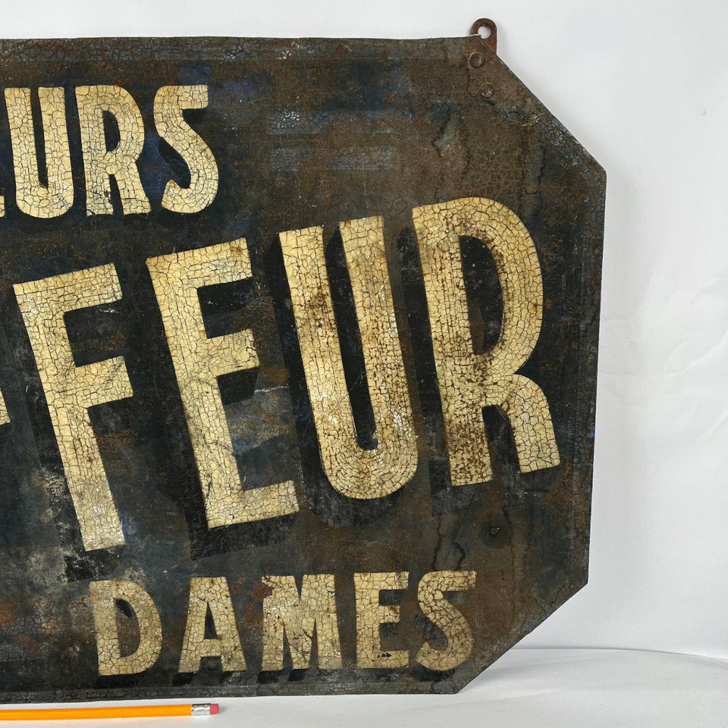 Sign - Hairdresser, Gentlemen Ladies