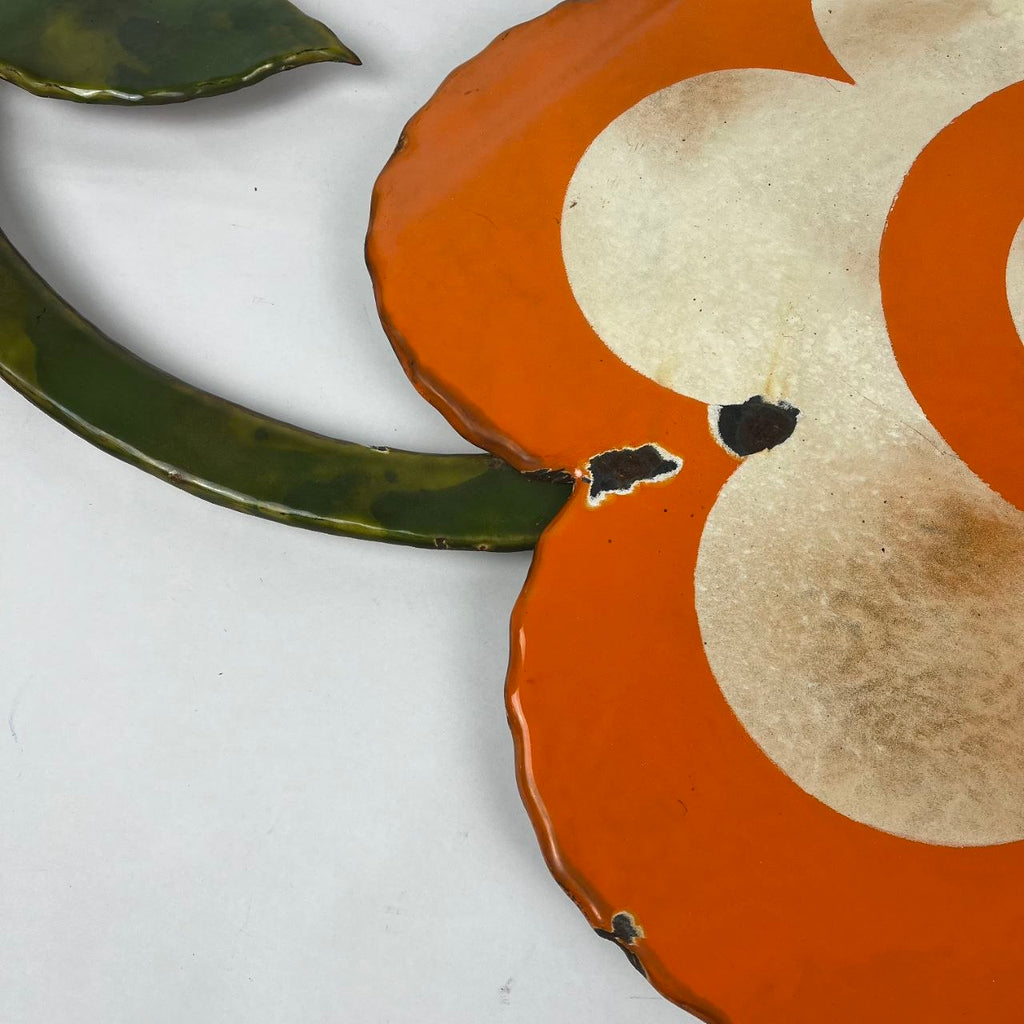 Enamel sign - Flower, Daisy