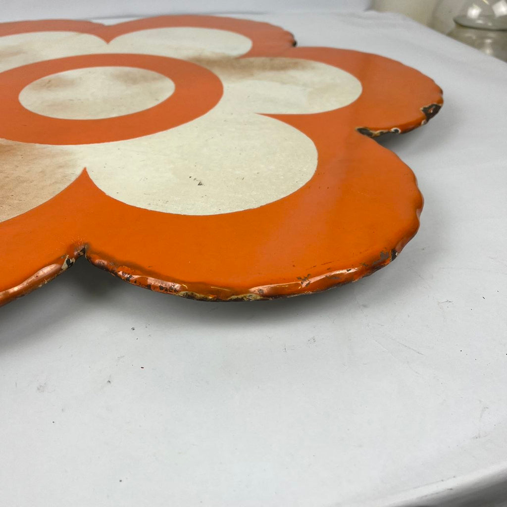 Enamel sign - Flower, Daisy