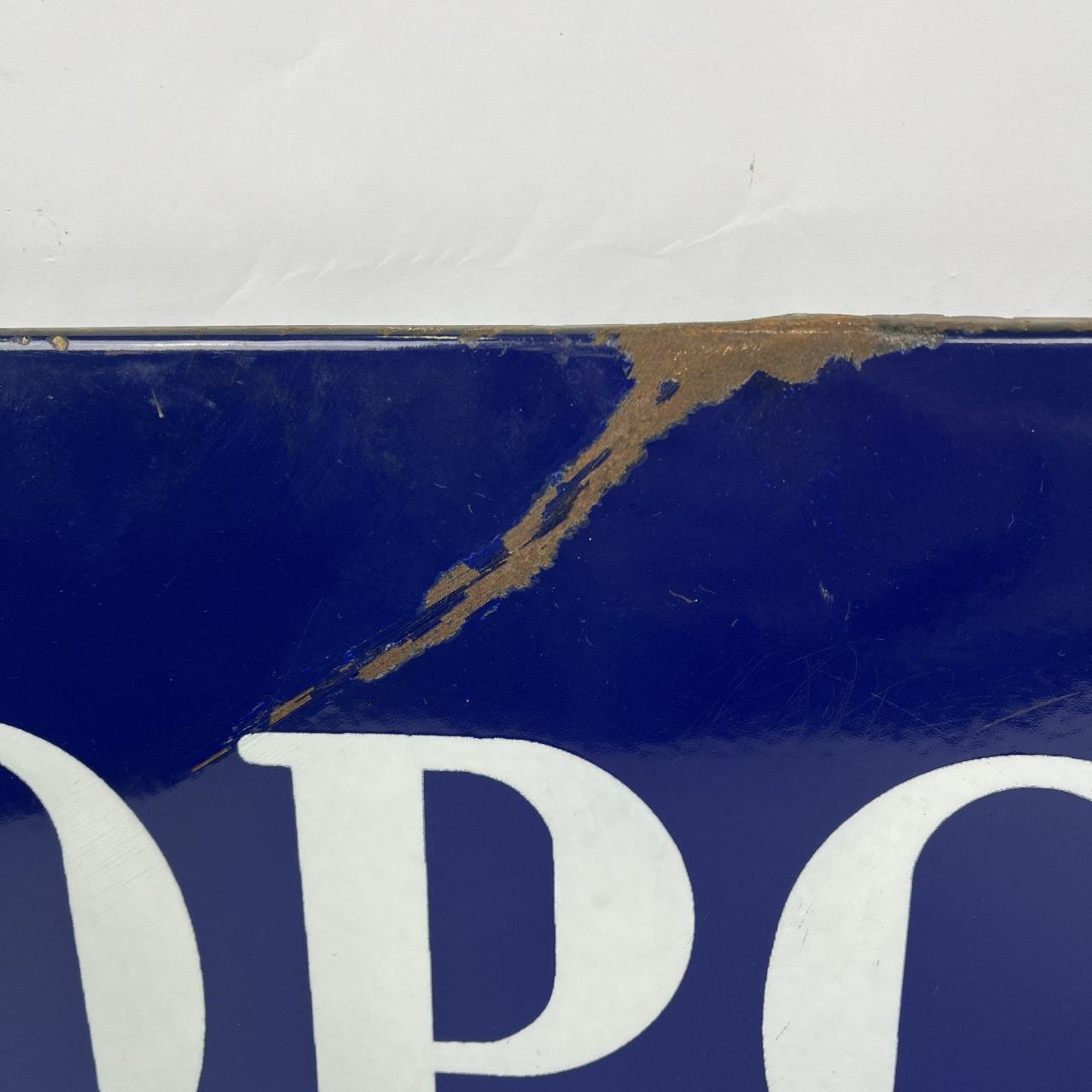 Insegna smaltata - Il Popolo, Quotidiano della Democrazia Cristiana