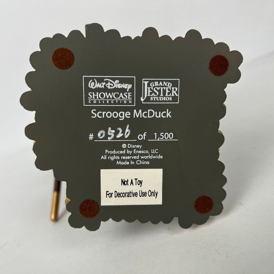 Statuetta - Scrooge McDuck Walt Disney Showcase Collection, autografo di Rubén Procopio