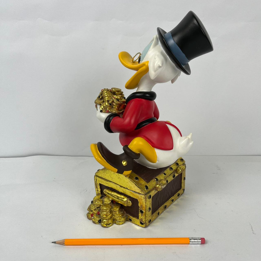 Statue - Scrooge McDuck on a Treasure Chest – Disney