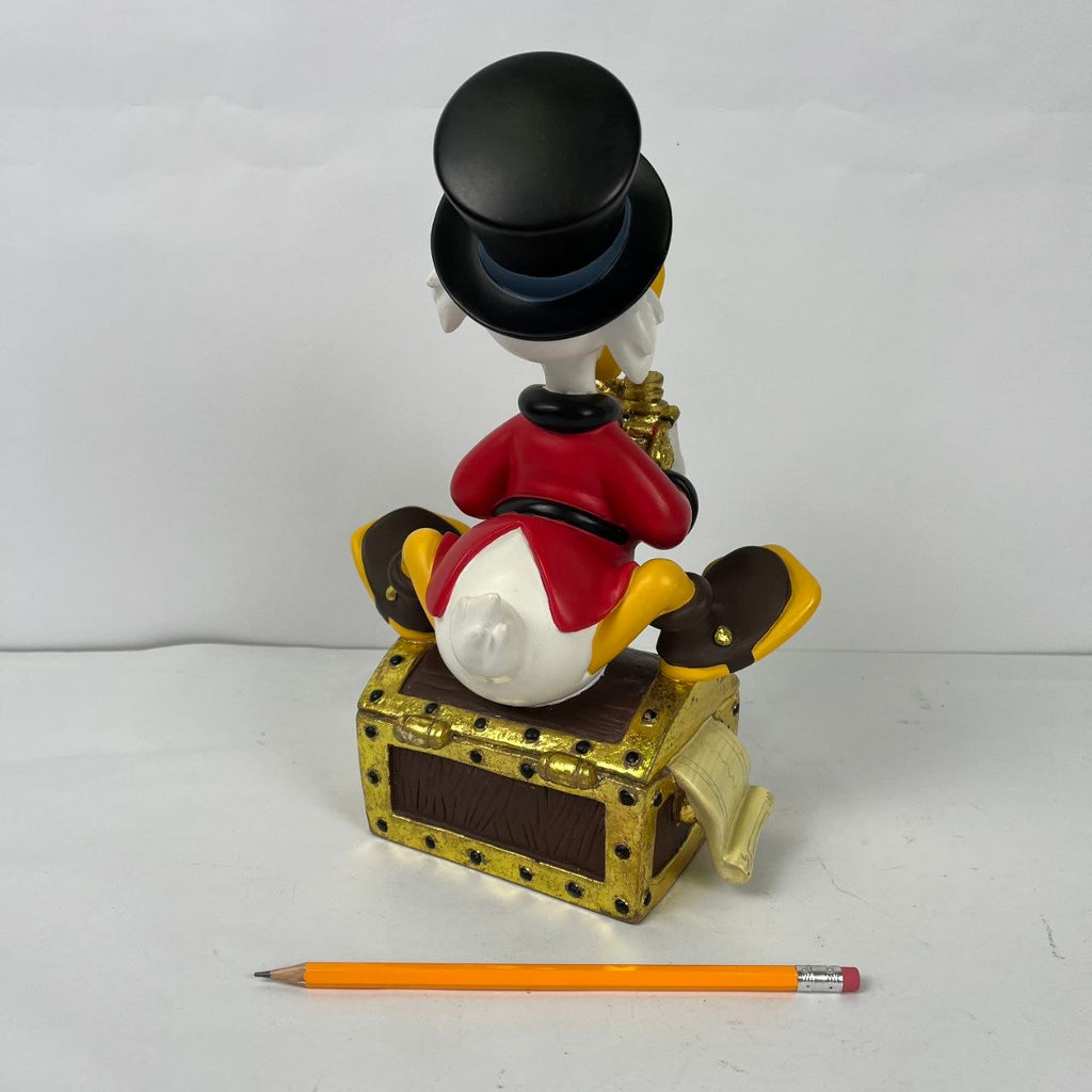 Statue - Scrooge McDuck on a Treasure Chest – Disney