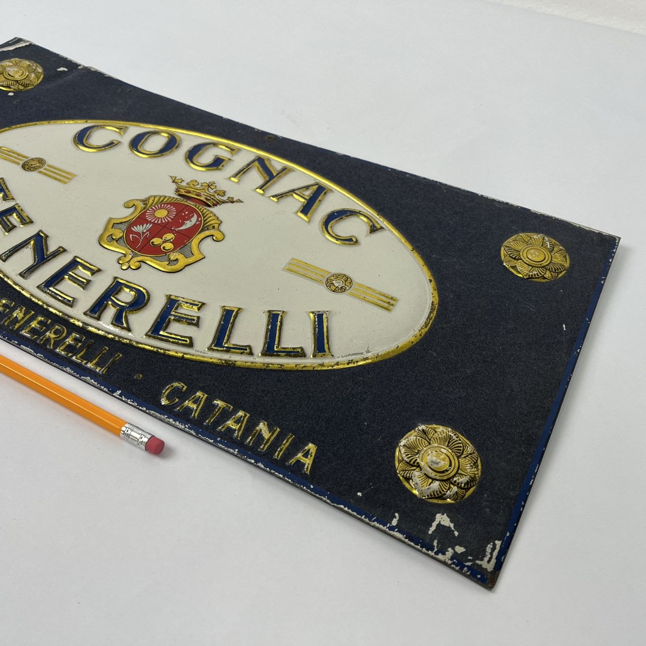 Insegna - Cognac Tenerelli Catania | Anni '50