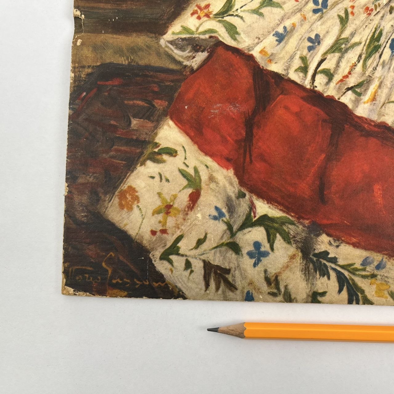 Calendario Storico Ramazzotti – "Fanciulla in abito di Quartu Sant'Elena" di Vittorio Gussoni
