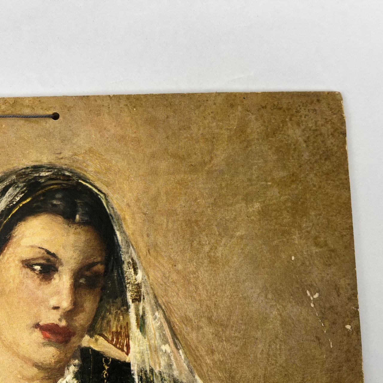Calendario Storico Ramazzotti – "Fanciulla in abito di Quartu Sant'Elena" di Vittorio Gussoni