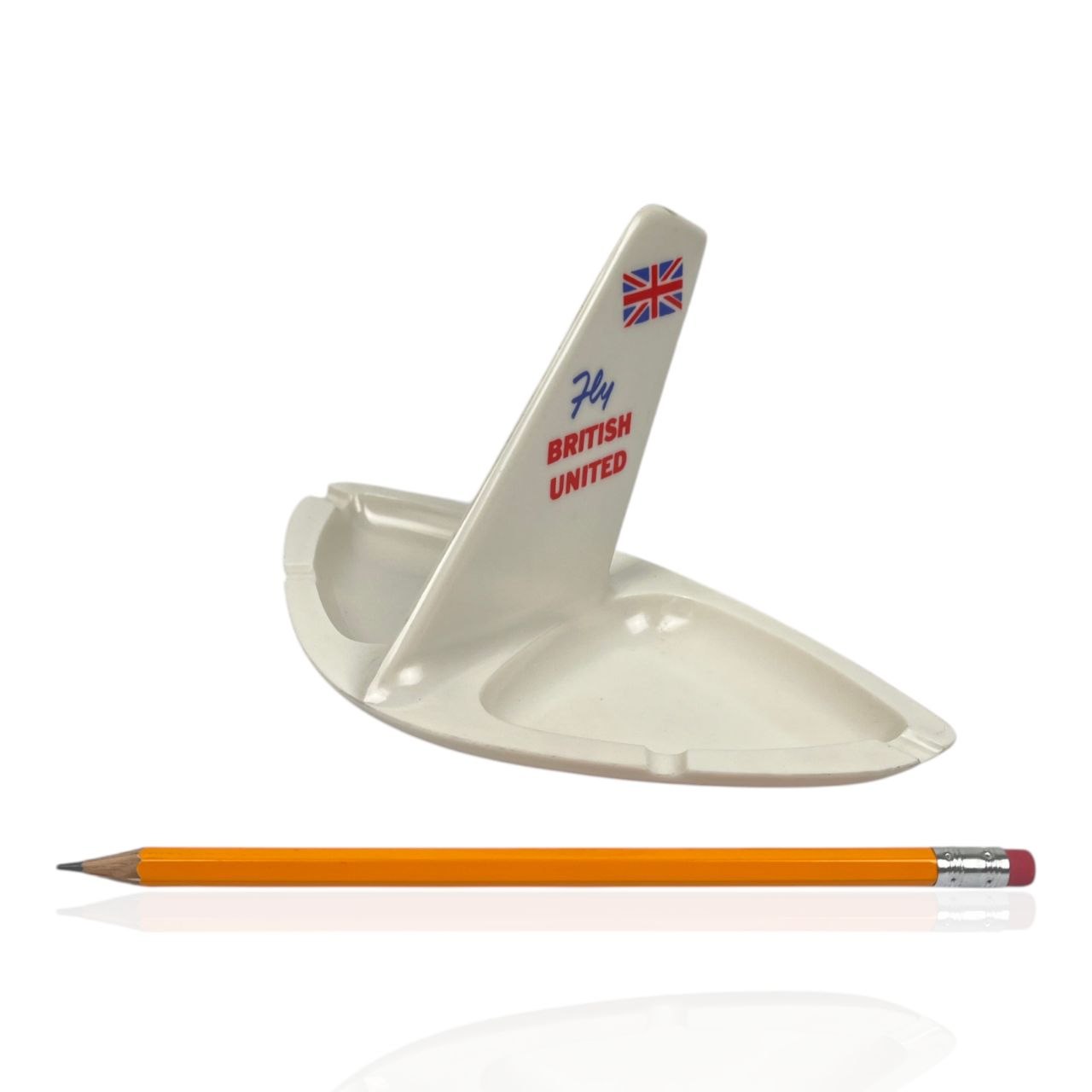 Posacenere pubblicitario - British United Airways "Tail Fin"