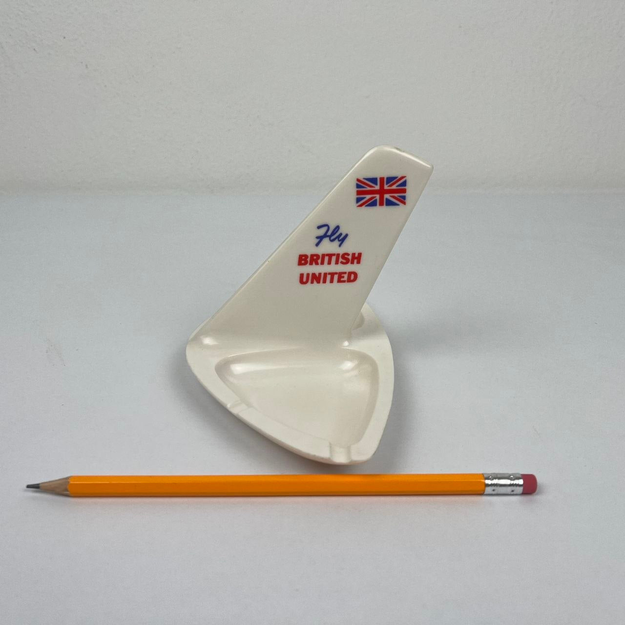Posacenere pubblicitario - British United Airways "Tail Fin"