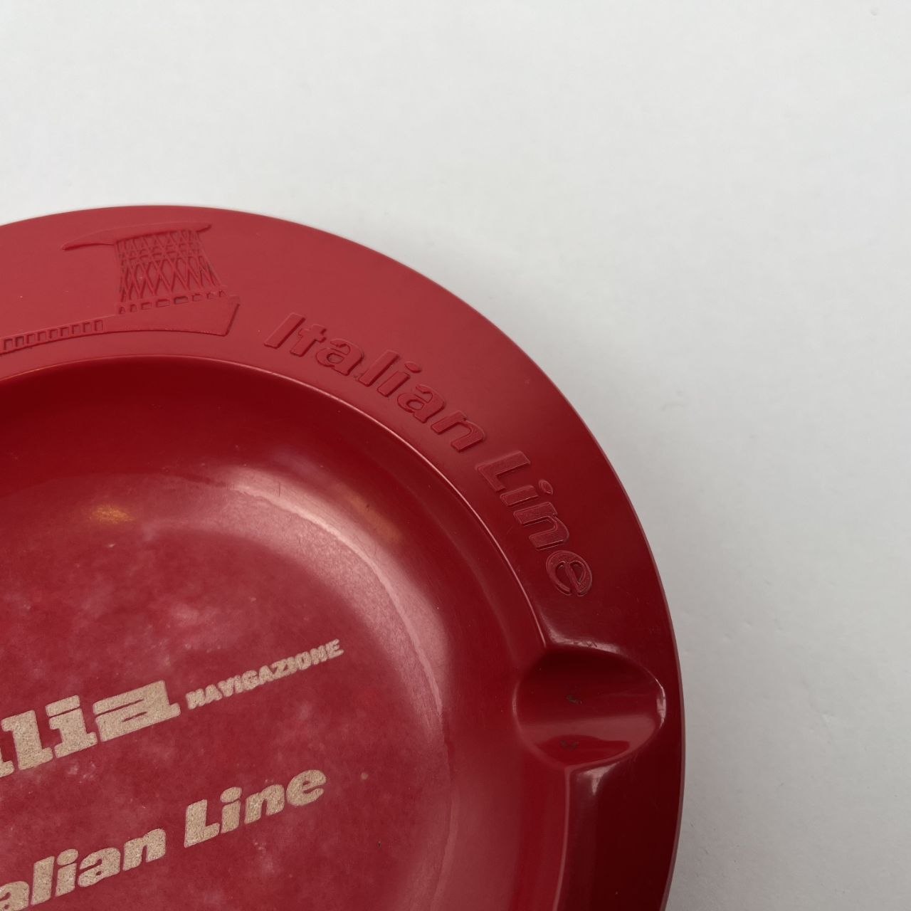 Posacenere pubblicitario - Italia Navigazione "Italian Line"