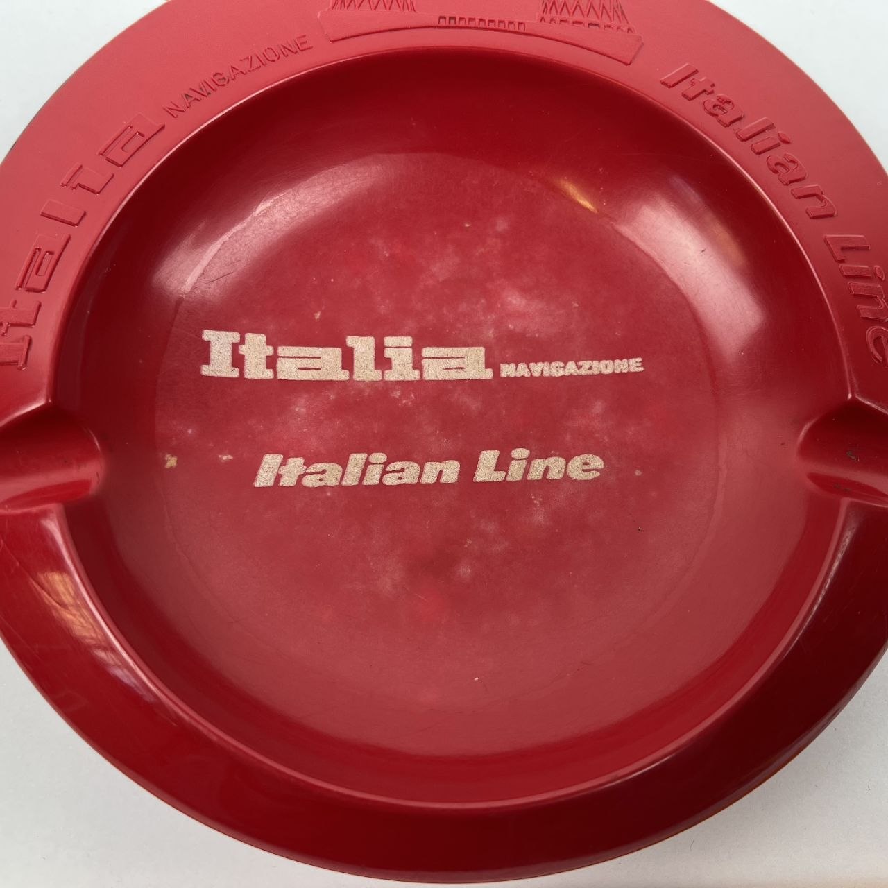 Posacenere pubblicitario - Italia Navigazione "Italian Line"