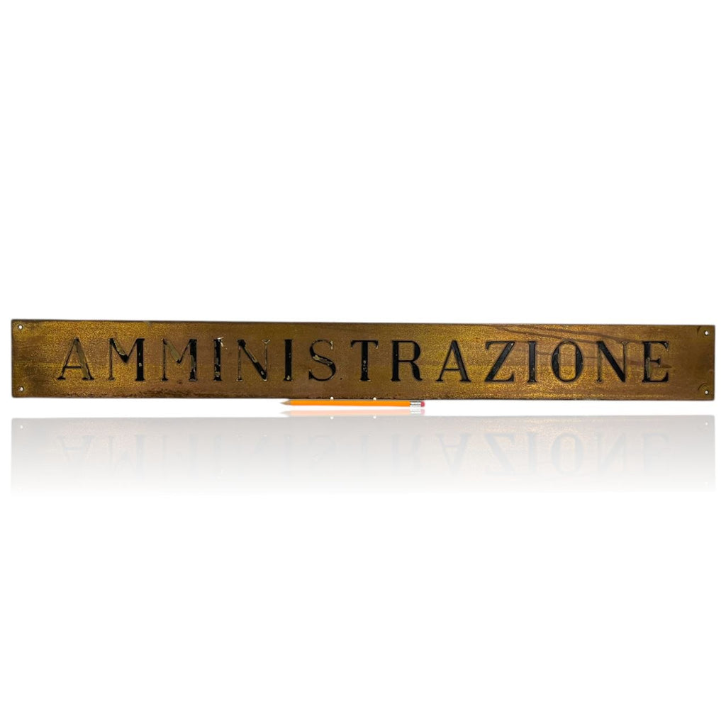 Insegna - Amministrazione | Anni '70