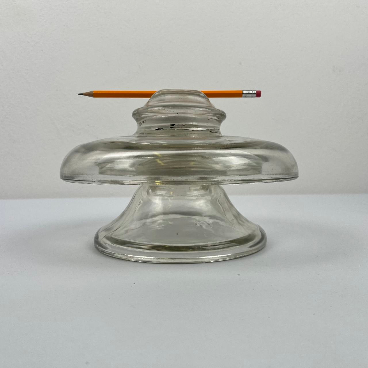 Isolatore Elettrico Vintage in Vetro Pyrex | Anni '40