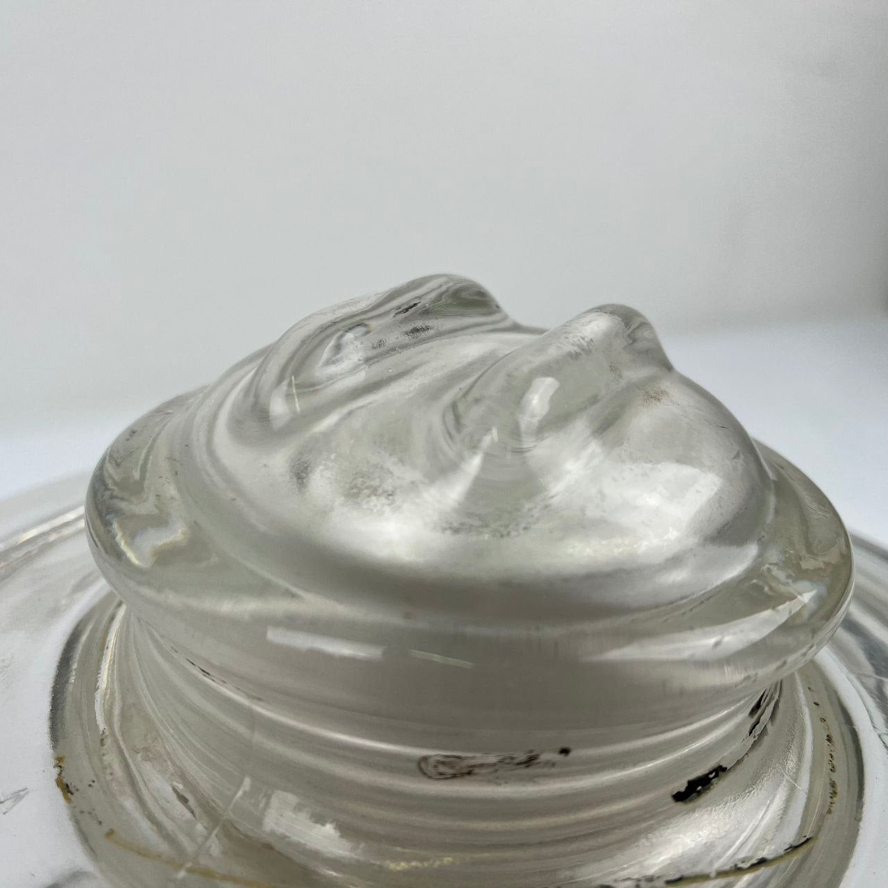Isolatore Elettrico Vintage in Vetro Pyrex | Anni '40