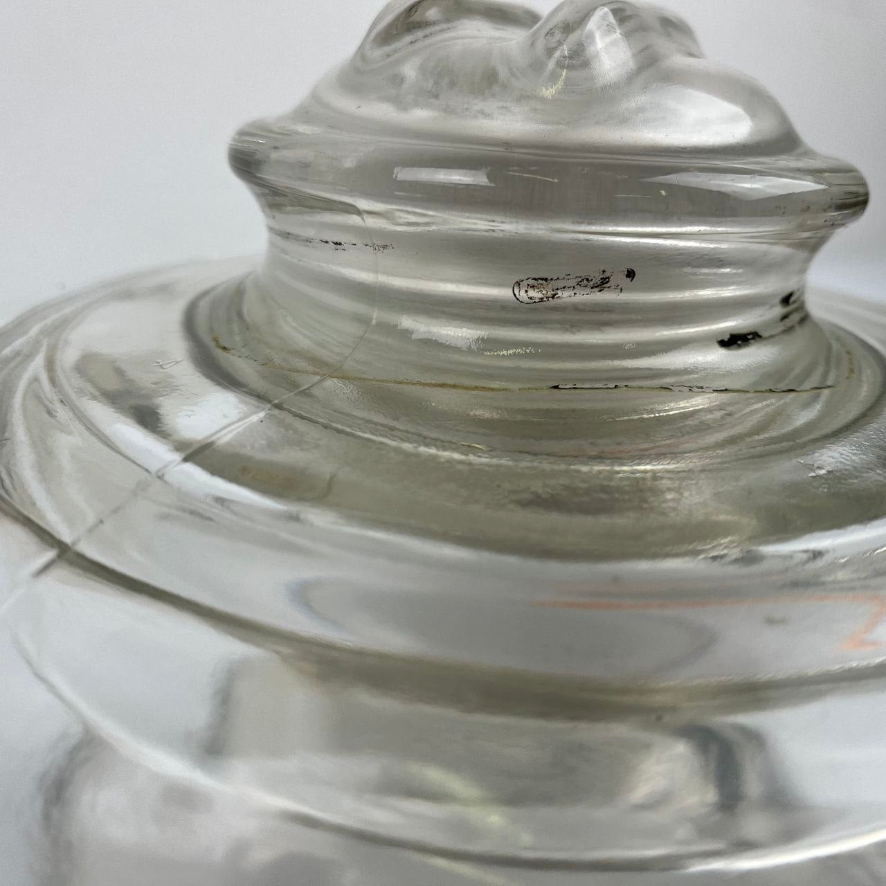 Isolatore Elettrico Vintage in Vetro Pyrex | Anni '40