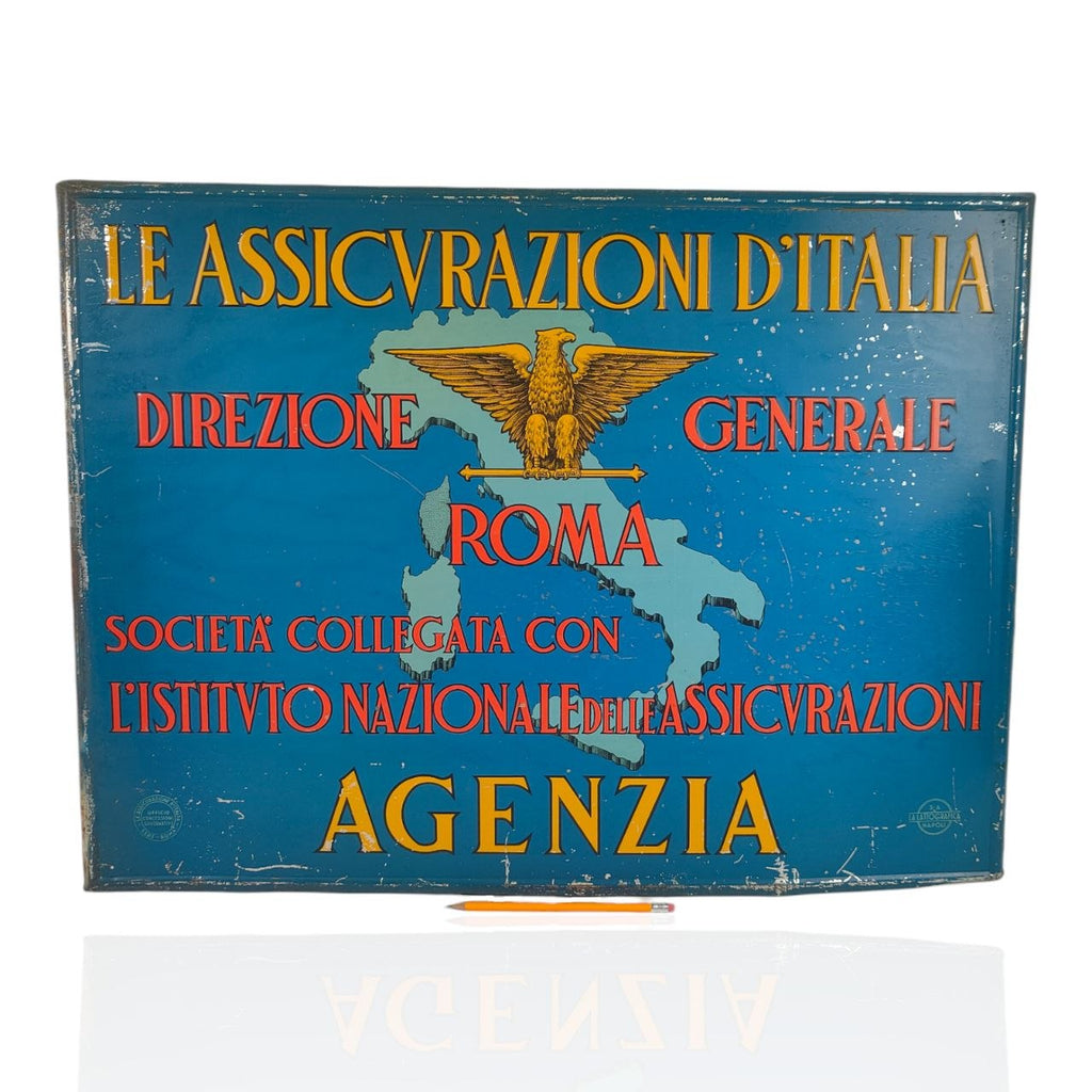 Insegna - Le Assicurazioni d'Italia, Roma