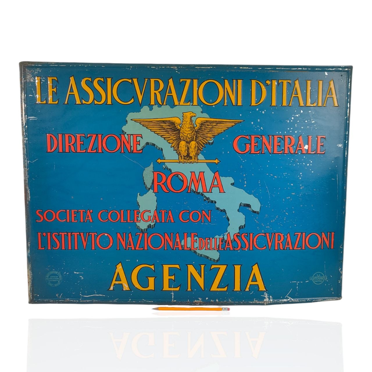 Insegna - Le Assicurazioni d'Italia, Roma
