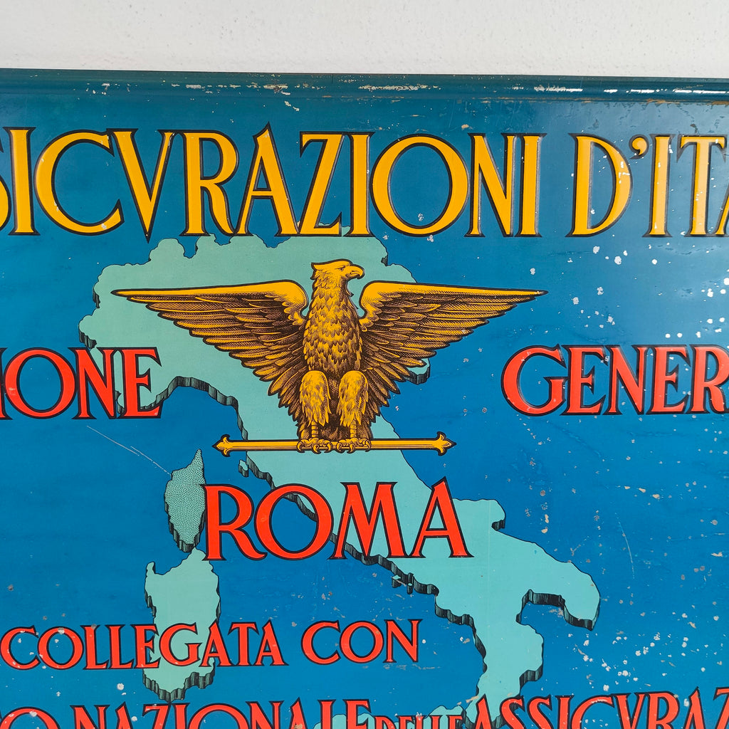 Insegna - Le Assicurazioni d'Italia, Roma
