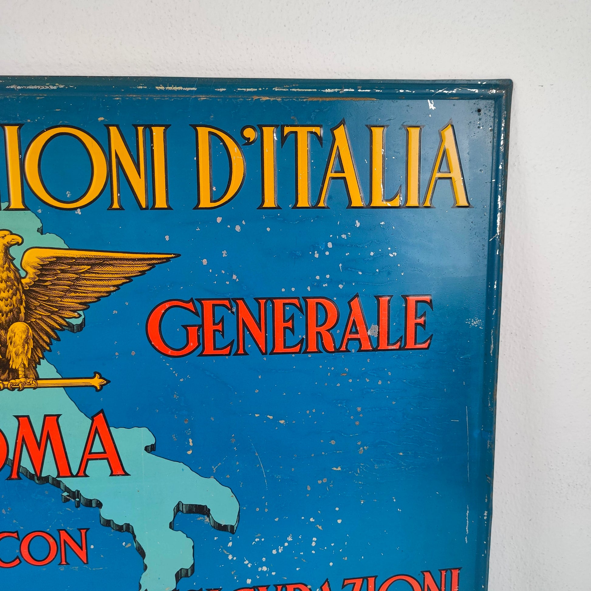 Insegna - Le Assicurazioni d'Italia, Roma