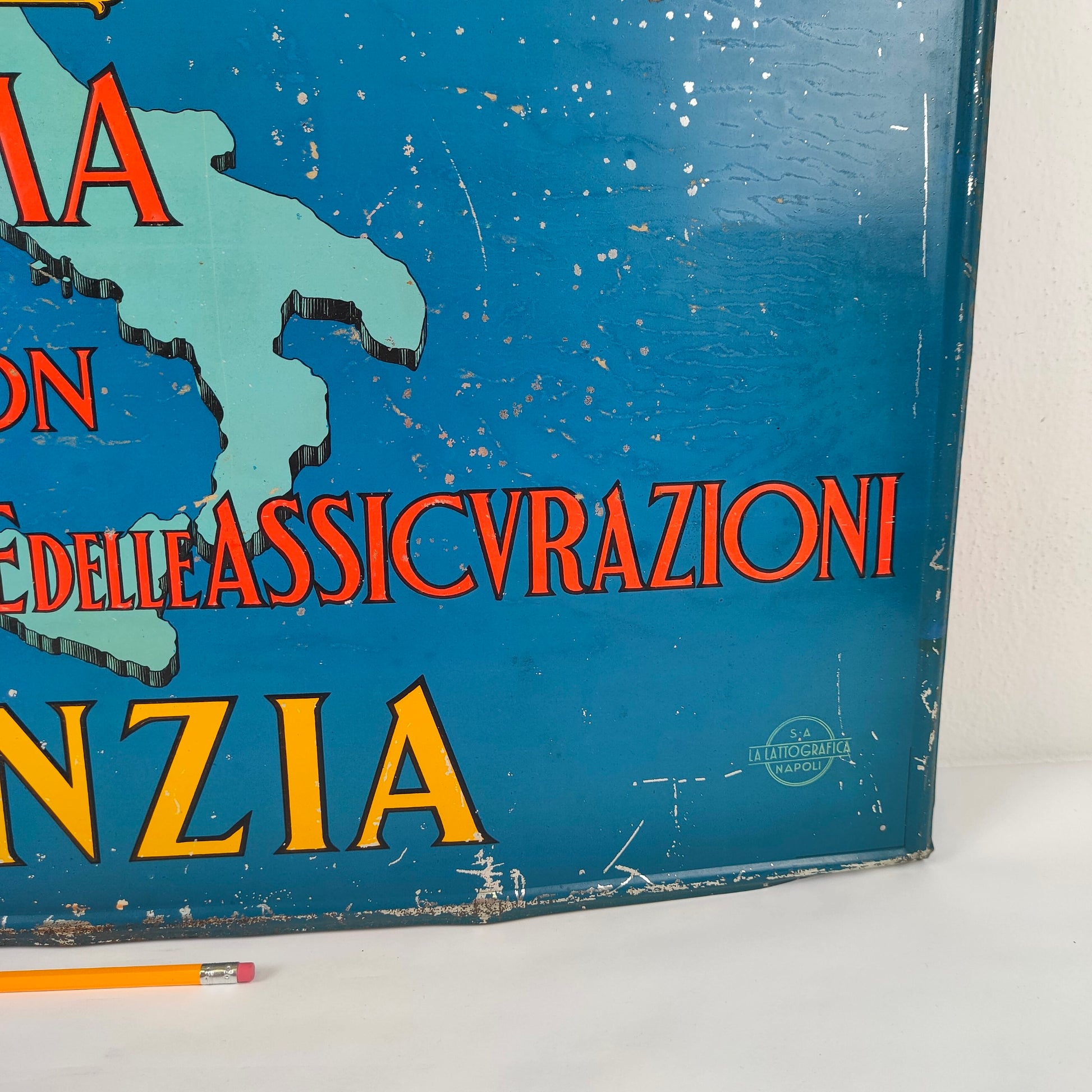 Insegna - Le Assicurazioni d'Italia, Roma