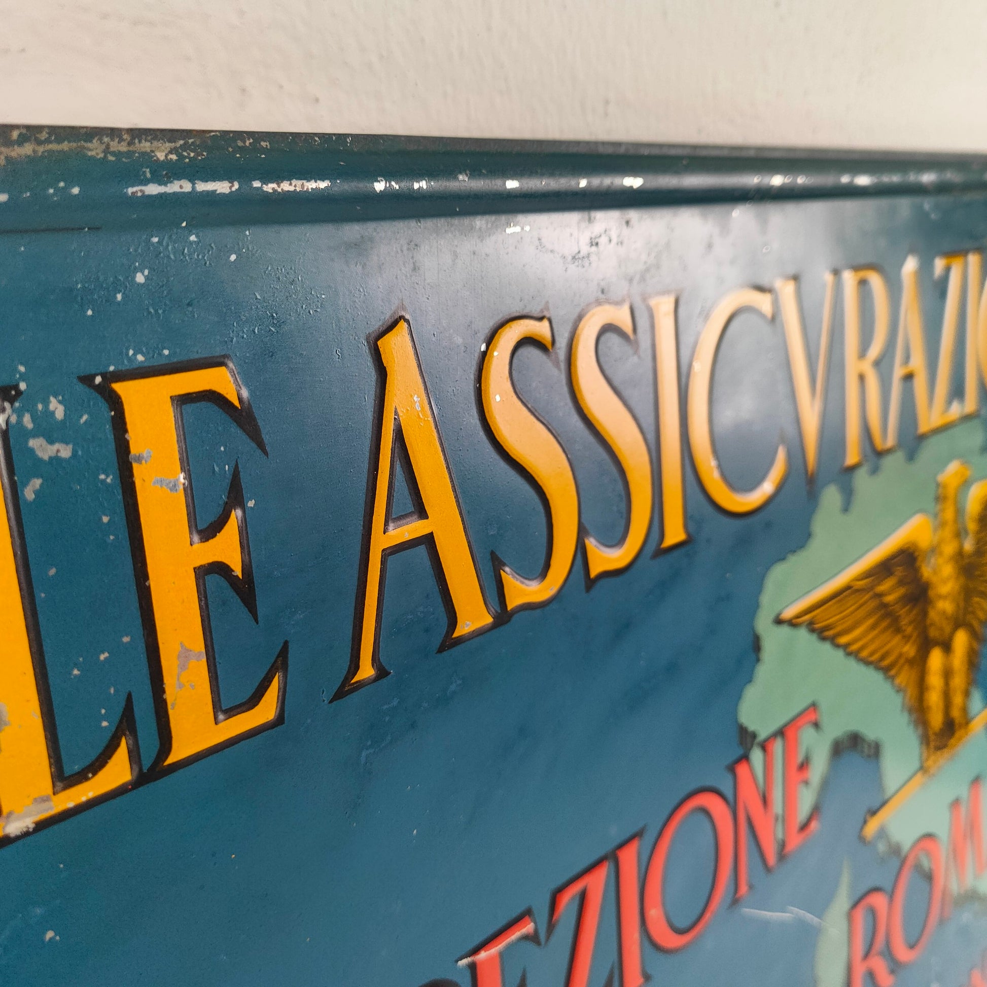 Insegna - Le Assicurazioni d'Italia, Roma